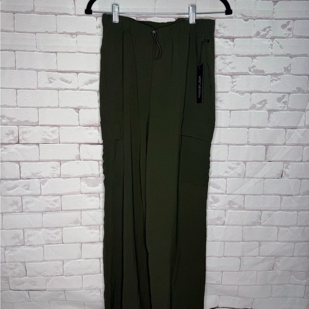 NWT Rachel Zoe Olive Green Parachute Pants | Size XS |Modern |Earth Tones